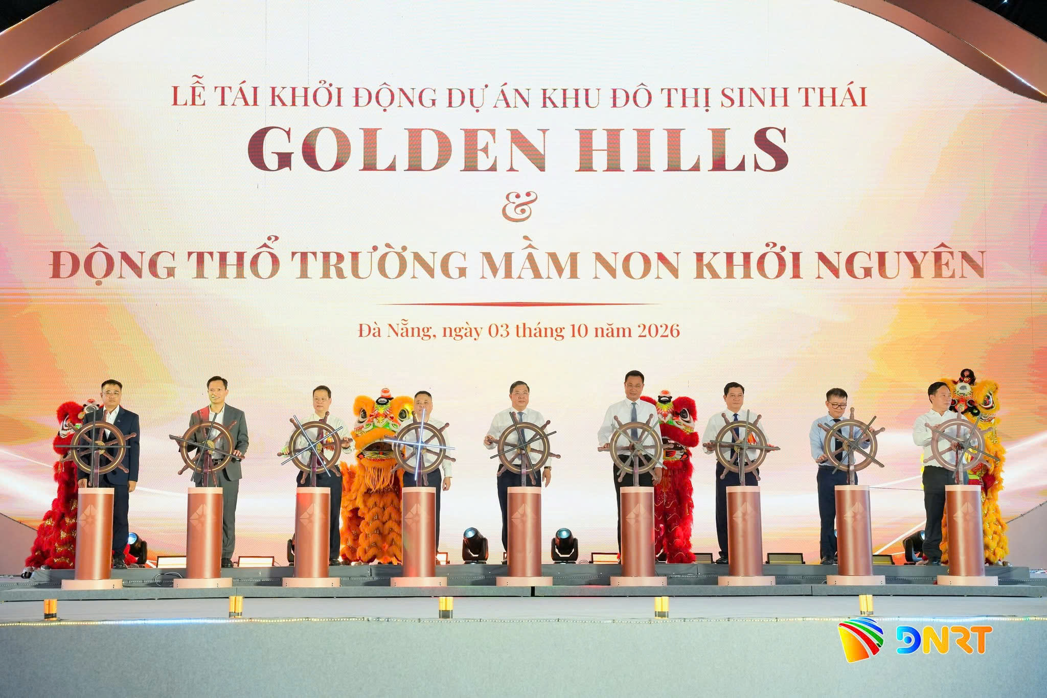 MVN Group participates in the Re-launch ceremony of Golden Hills ecological urban Area