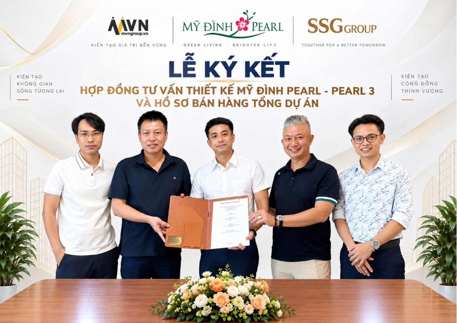MVN Group Signs Design Consultancy Contract for My Dinh PEAR – PEAR 3 and the Overall Project Sales Documentation
