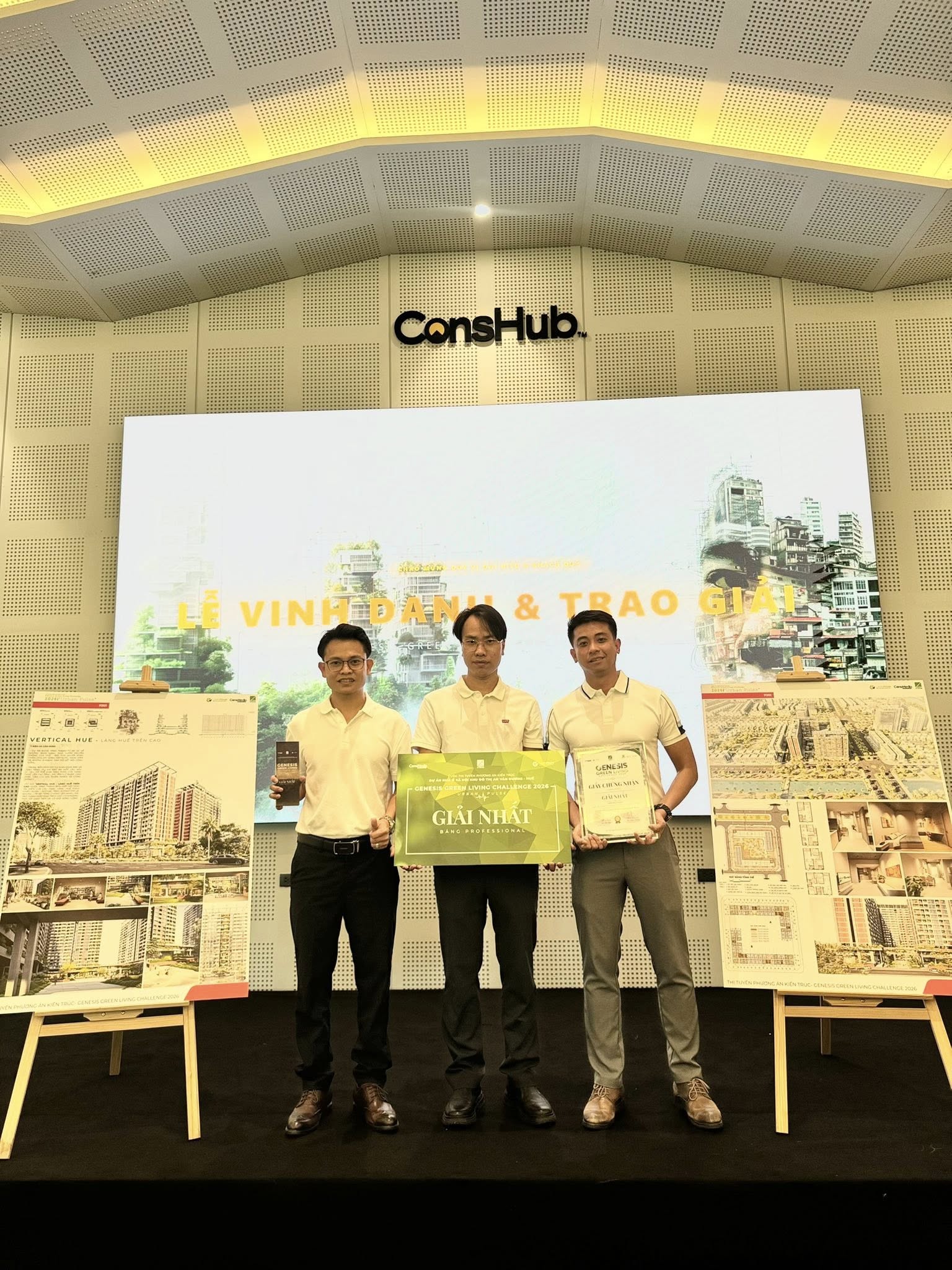 Vinh danh Quán quân bảng Professional cho phương án 