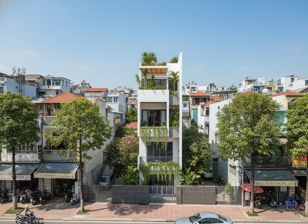 NHÀ 3 TẦNG HIỆN ĐẠI 2