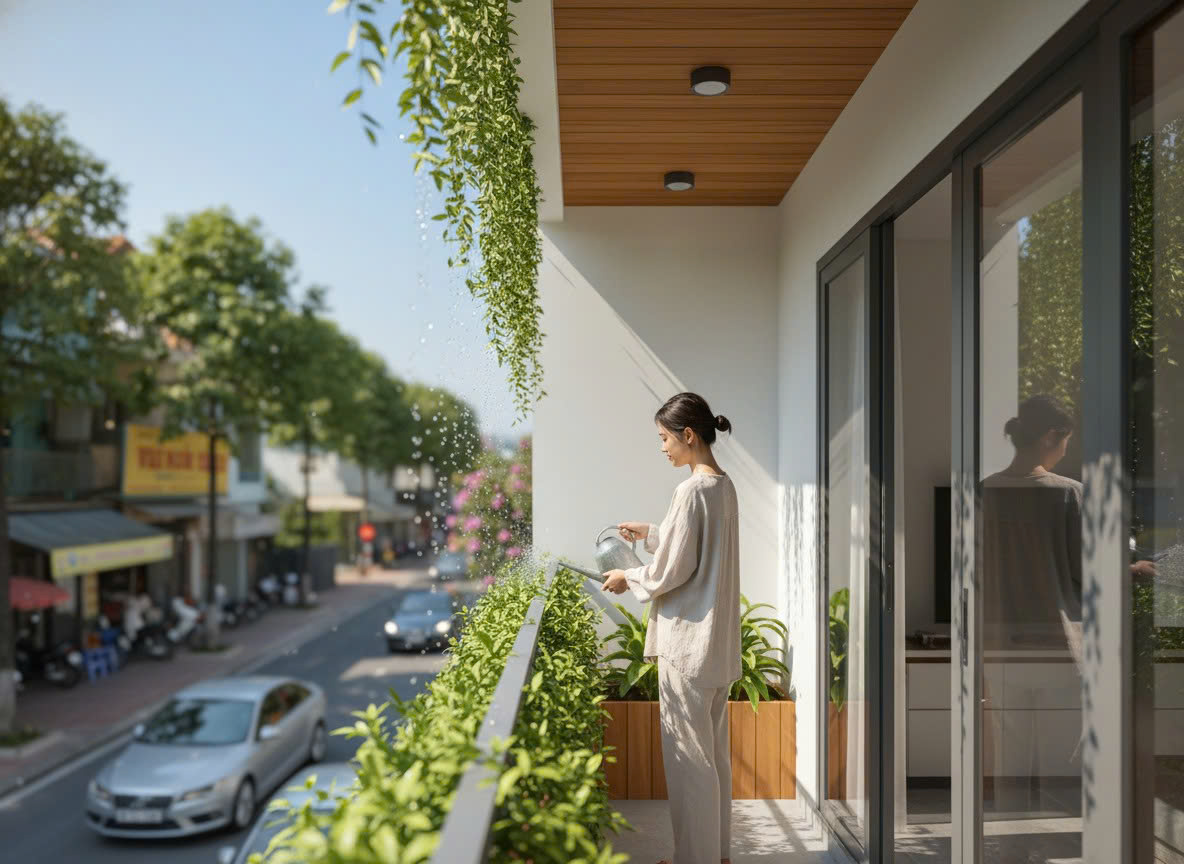 NHÀ 3 TẦNG HIỆN ĐẠI 4