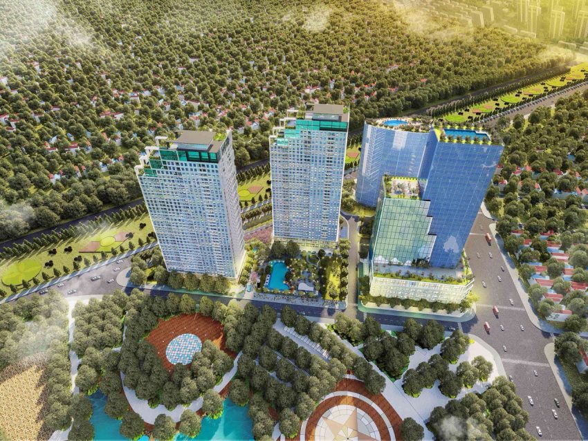TRUNG TÂM THƯƠNG MẠI KẾT HỢP VĂN PHÒNG 2