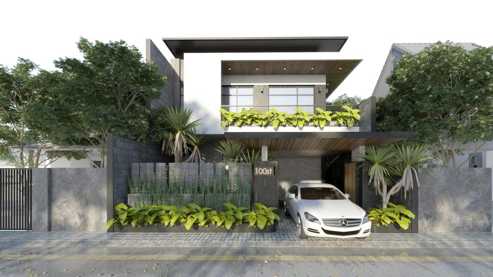 VILLA HIỆN ĐẠI 2 TẦNG 1
