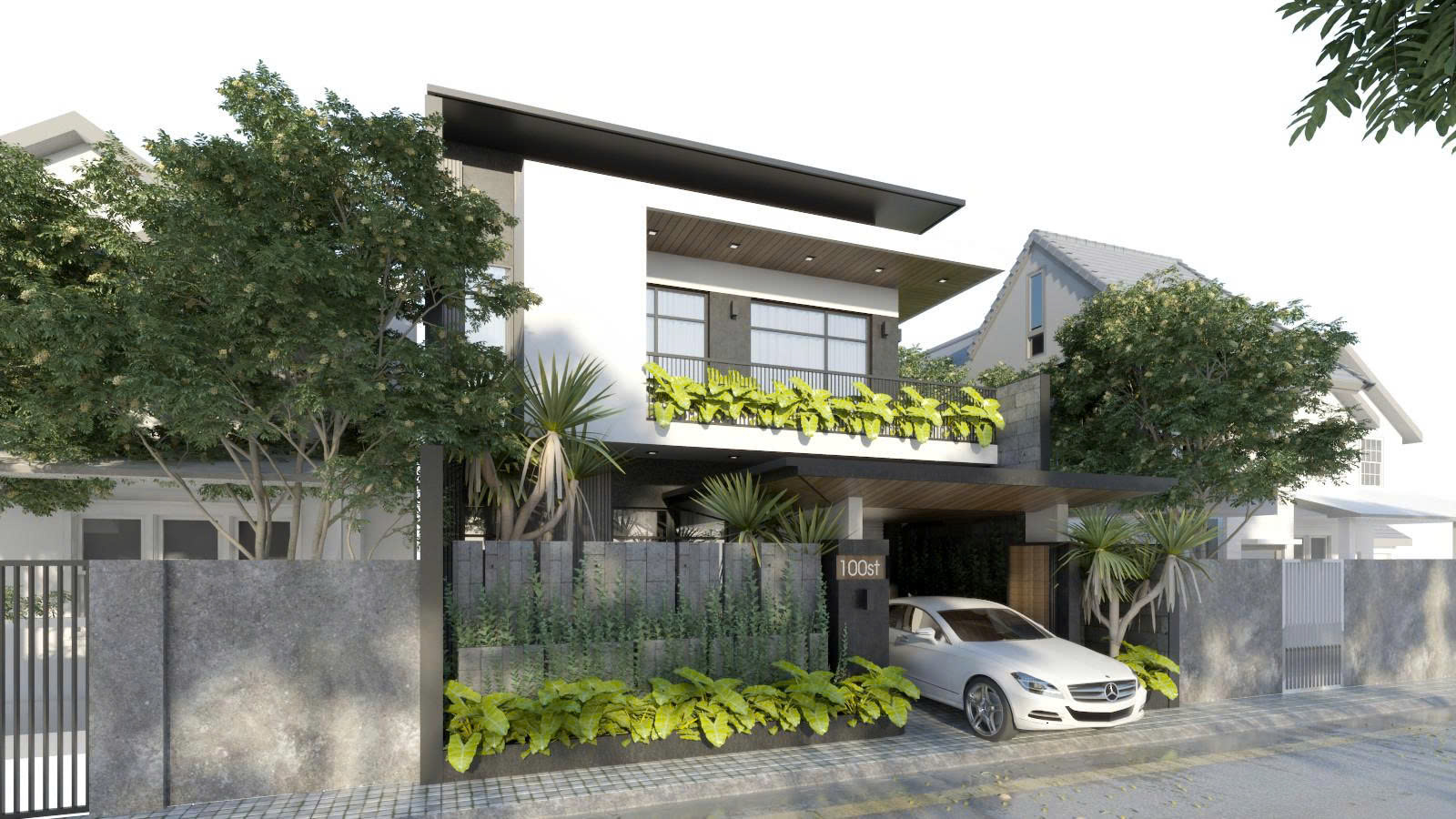 VILLA HIỆN ĐẠI 2 TẦNG 2